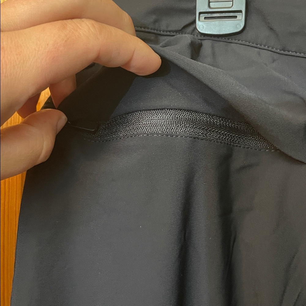 Women’s black bison ridge pants stretchy golf pants lounge pants comfy work pant - Picture 5 of 9